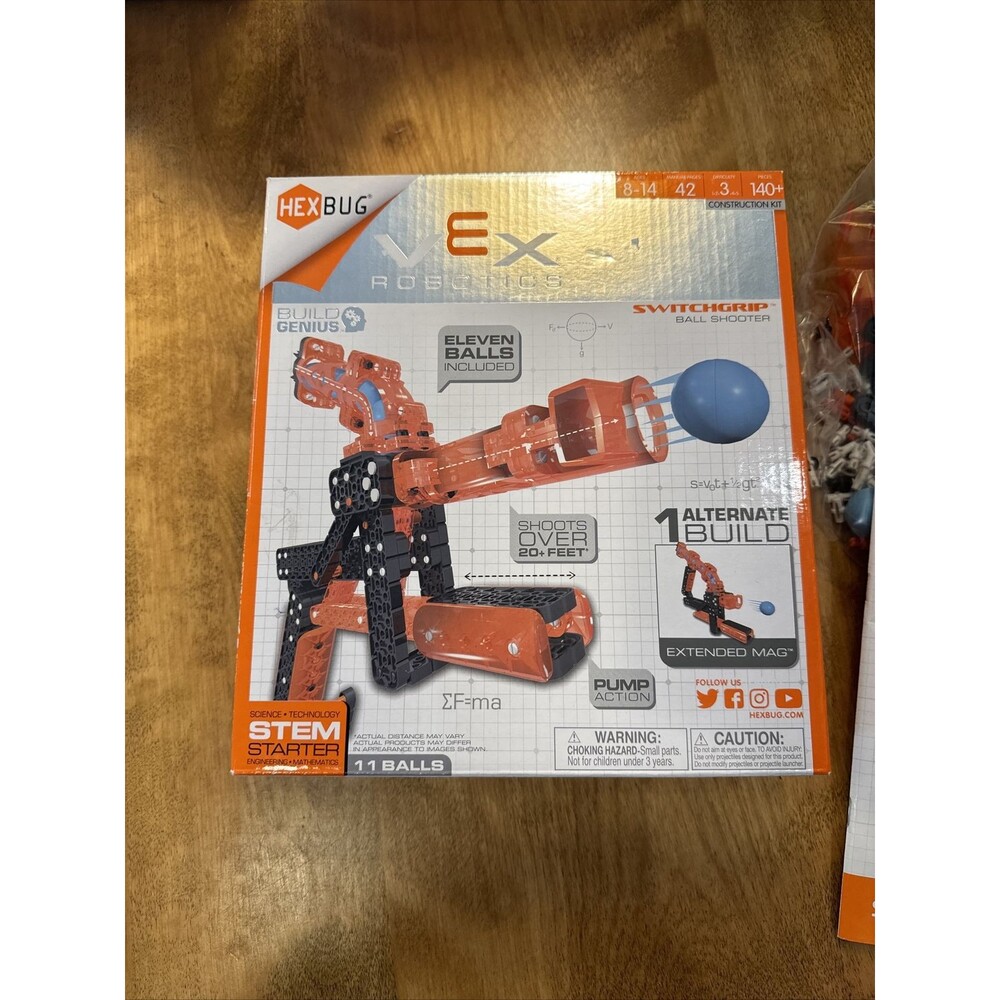 Vex Robotics SwitchGrip Ball Shooter Hexbug STEM New In Box